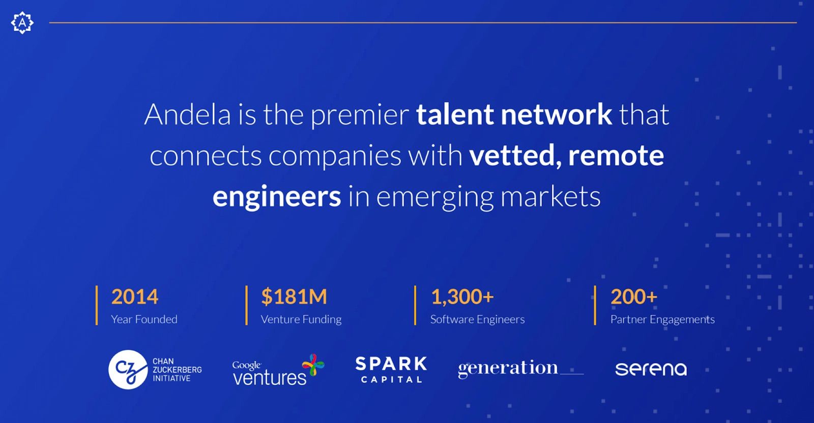 Andela is a premier talent network
