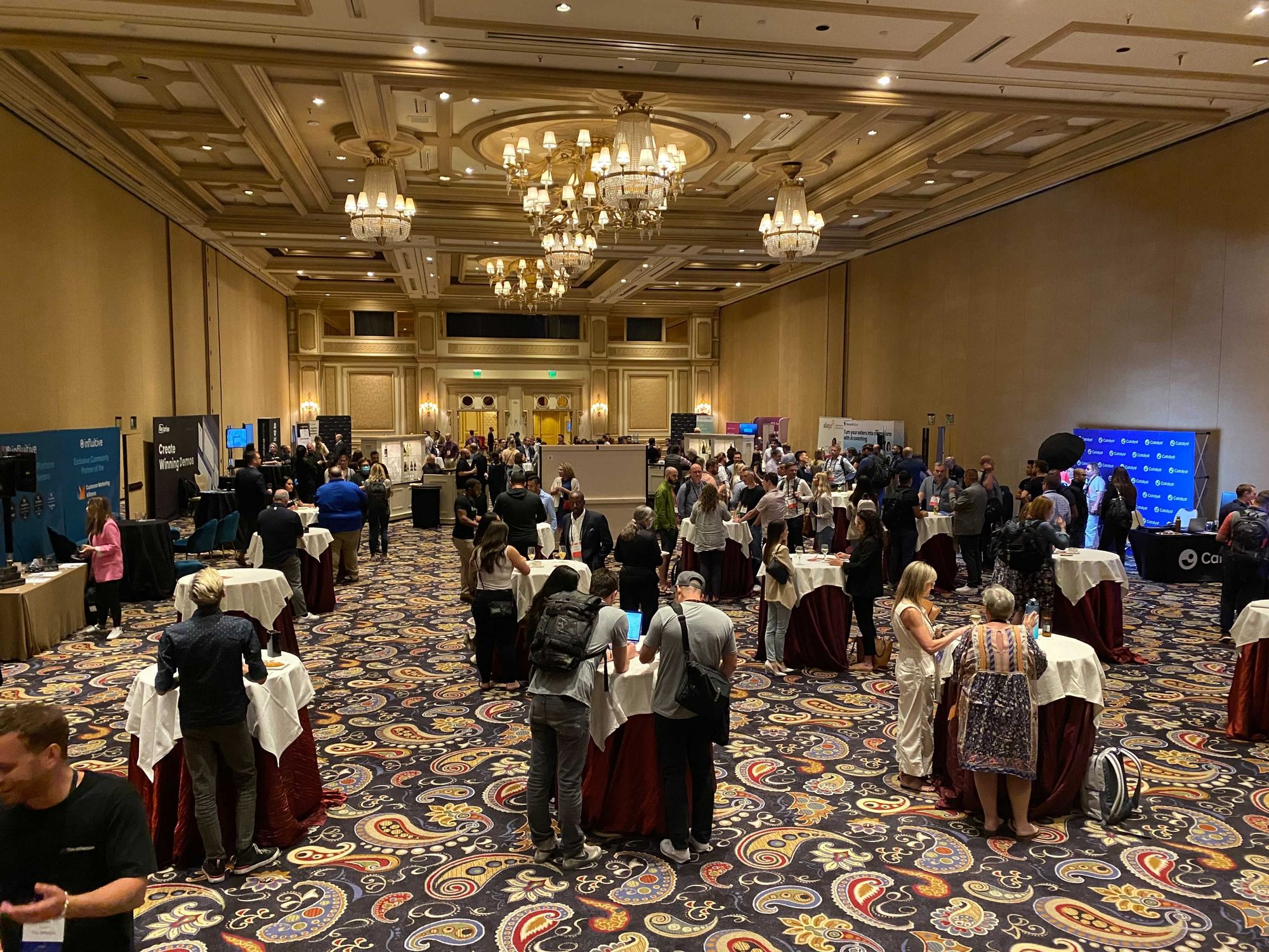 An image of people attending SEC's Sales Enablement Summit Las Vegas 2022