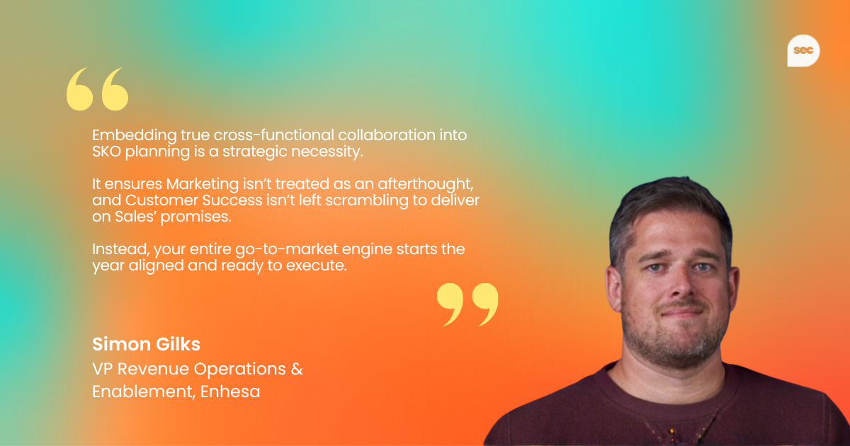 How to plan a cross-functional sales kick-off