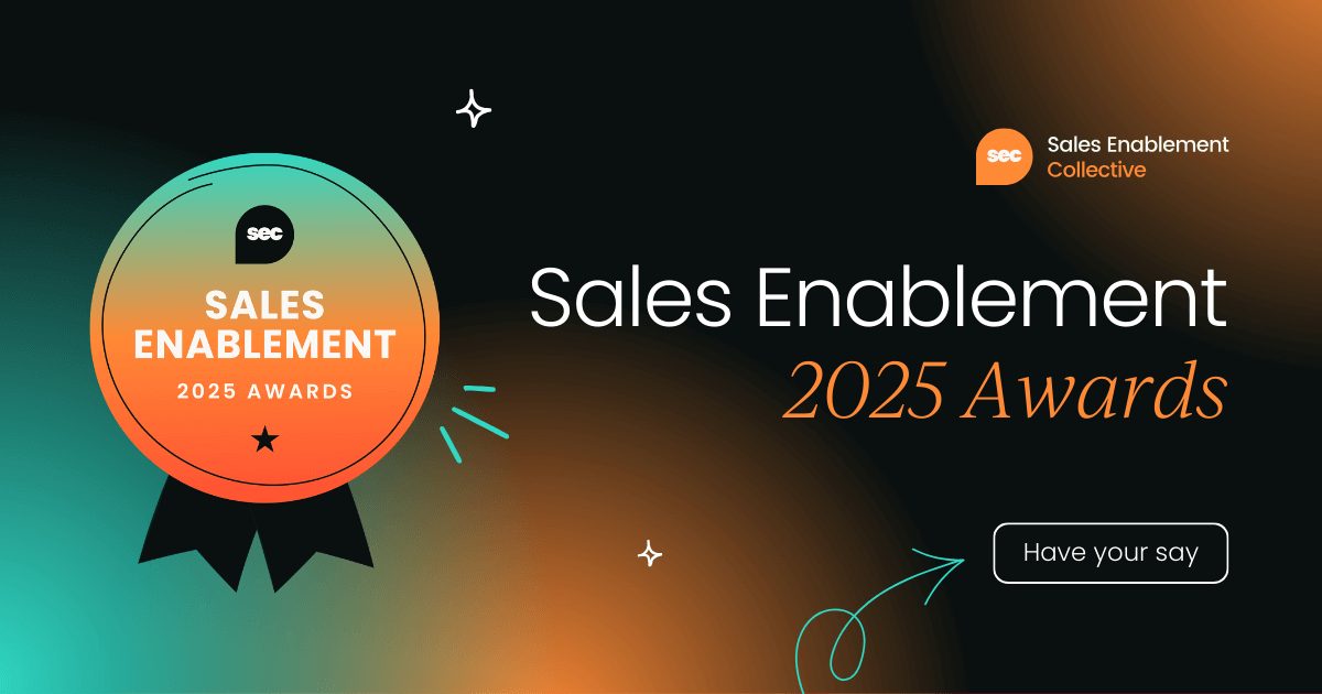 Sales Enablement Awards 2025  Nominate today