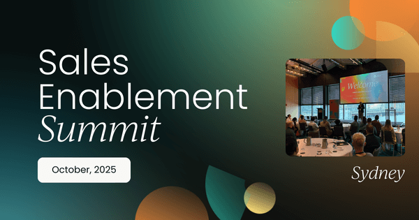 Sales Enablement Summit | Sydney 2025