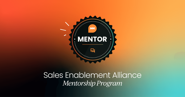 Sales Enablement  Mentorship program