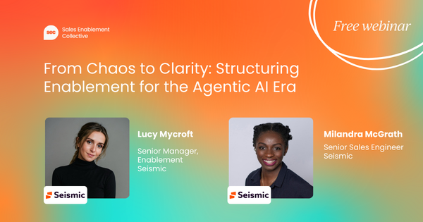 From chaos to clarity: Structuring enablement for the agentic AI era