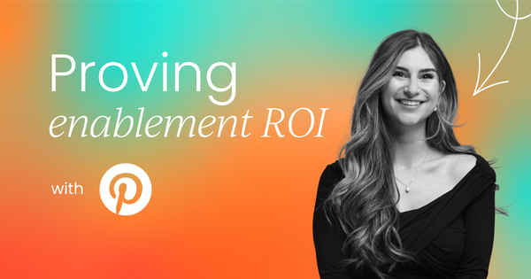 Prove the ROI of sales enablement  with this 3-part framework