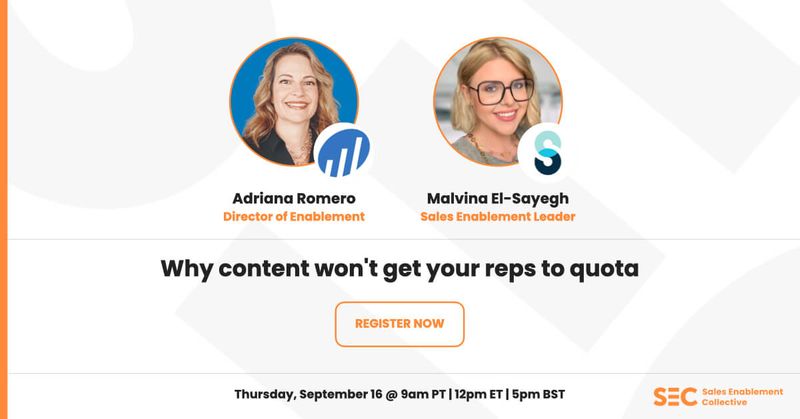 Why content won't get your reps to quota [webinar]