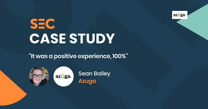 "It was a positive experience, 100%" - Sean Bailey, Azuga