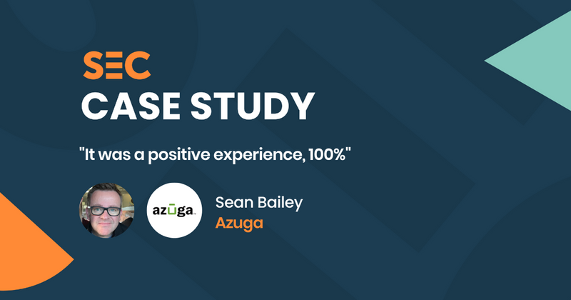 "It was a positive experience, 100%" - Sean Bailey, Azuga