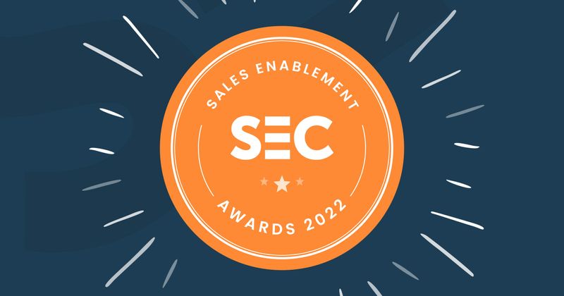 2022 Sales Enablement Awards: The winners!