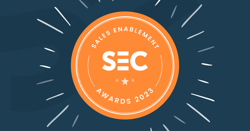 2023 Sales Enablement Awards: The winners!