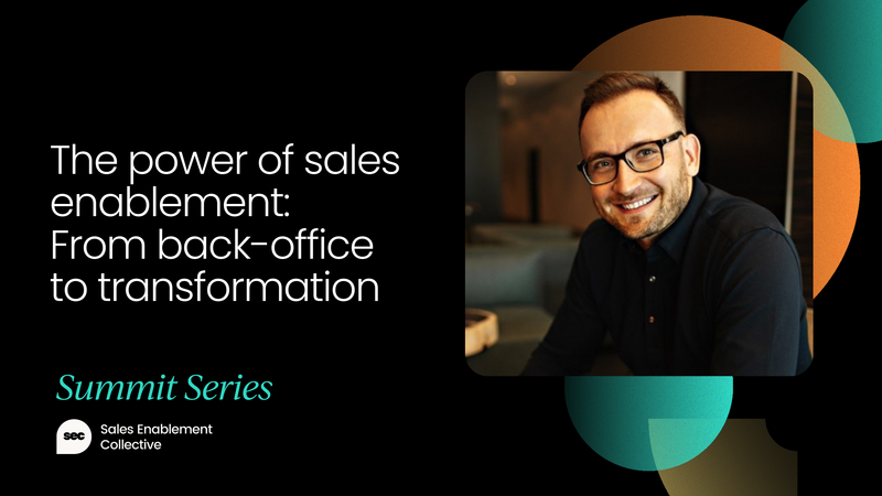 The power of sales enablement: From back-office to transformation [VIDEO]