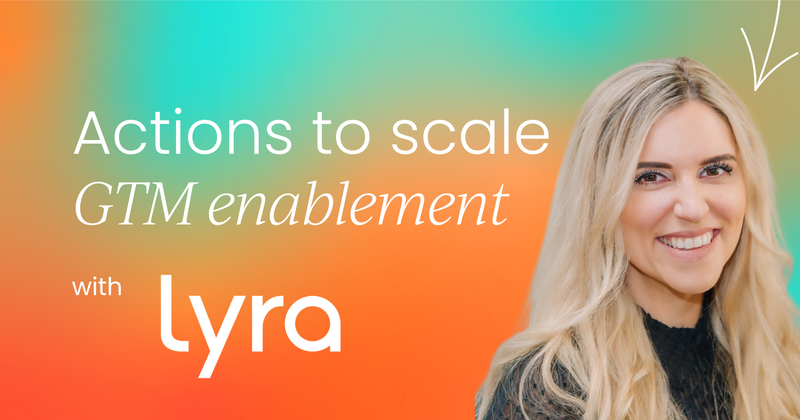 5 actions to scale GTM enablement  as a solo practitioner