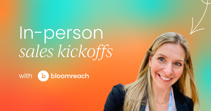 How to successfully plan an in-person sales kickoff  (After years of virtual SKOs)