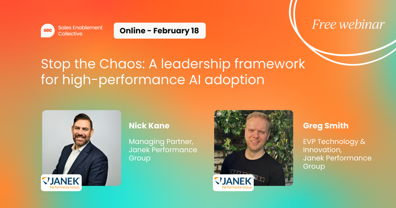 Stop the Chaos: A leadership framework for  high-performance AI adoption