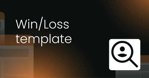 Win/loss: Collecting input from stakeholders