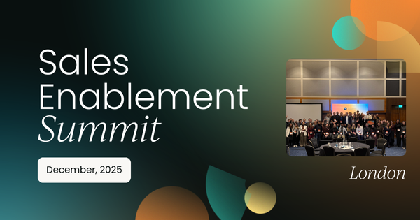 Sales Enablement Summit London 2025 | OnDemand